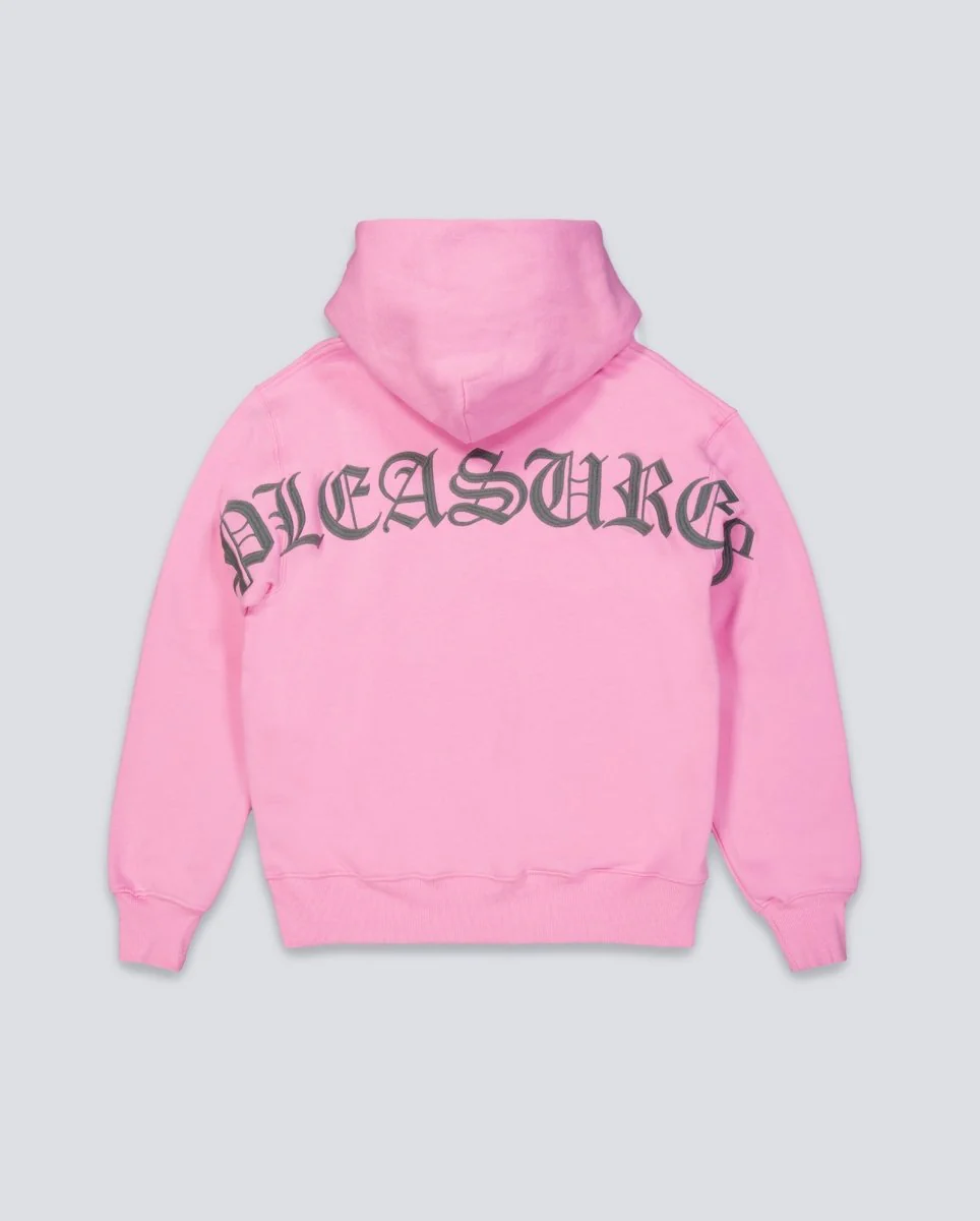 Sudadera Pleasures Neural Rosa Hoodie Unisex - Image 3