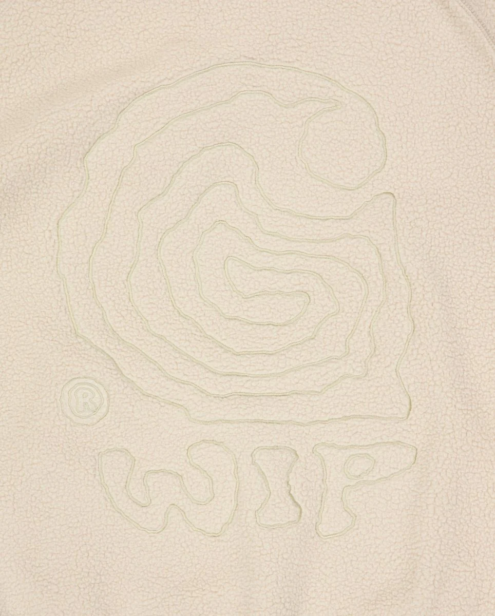 Sudadera Polar Carhartt WIP Helix Beige Hombre - Image 4