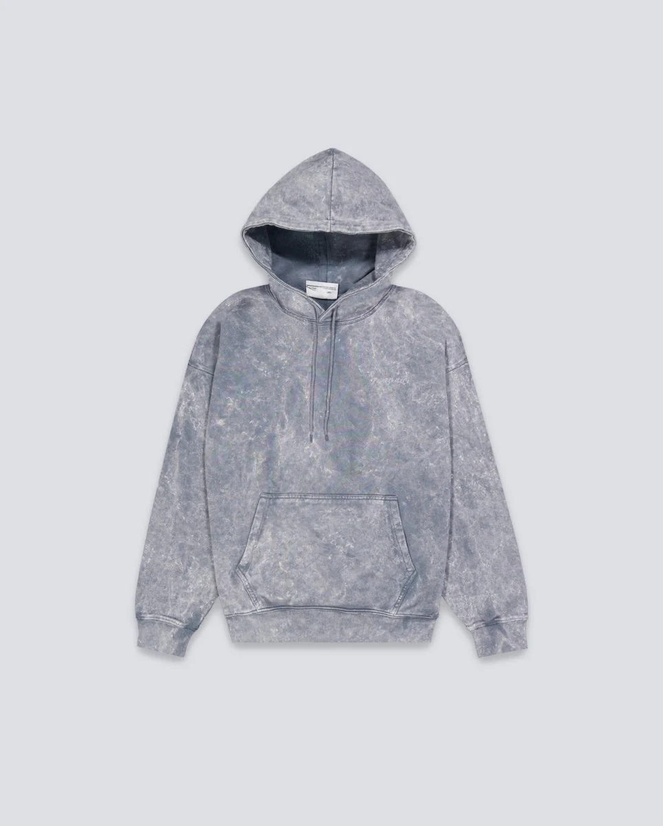 Sudadera Polar Skate Co. Acid Frank Hoodie Surf Logo Gris Unisex