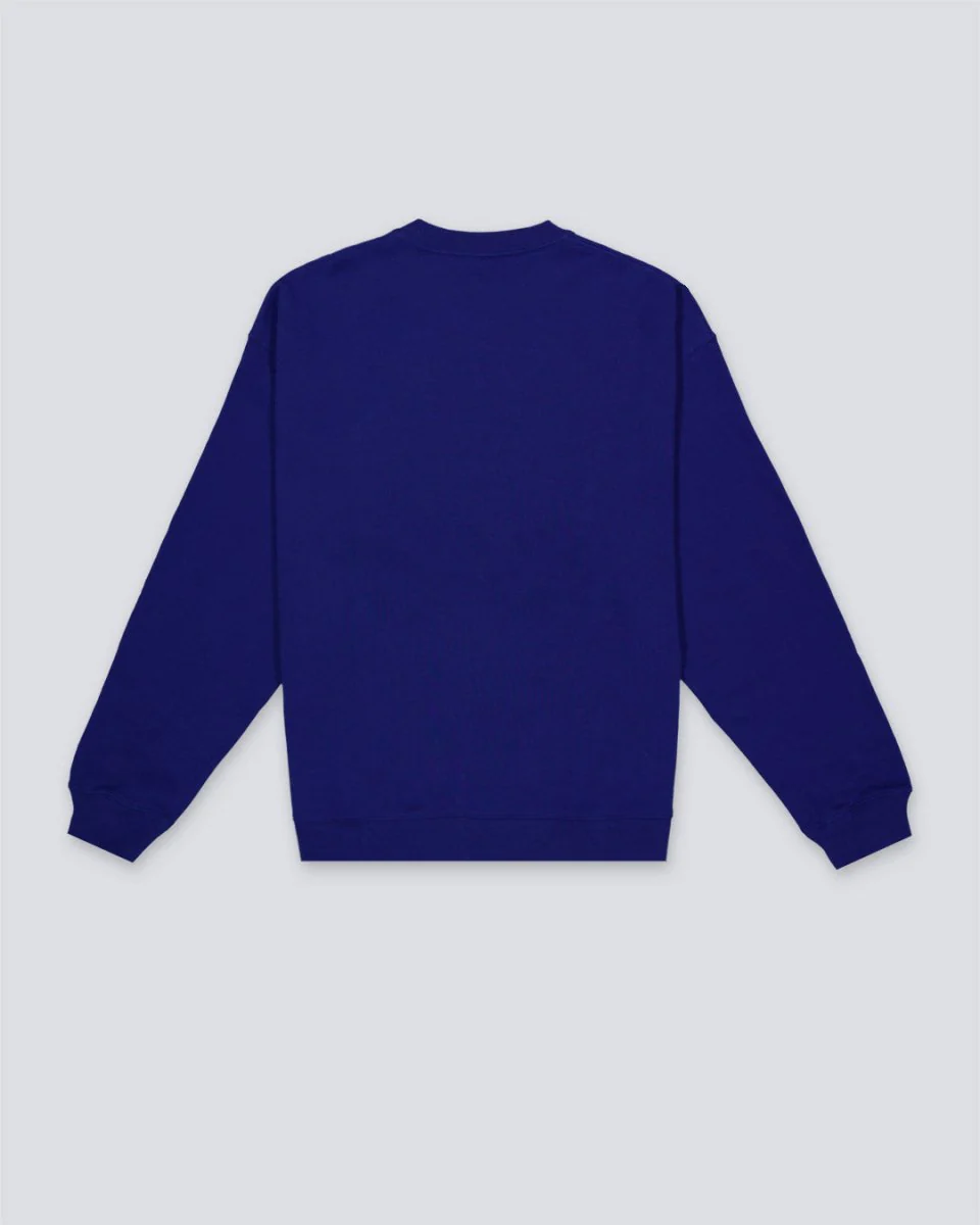 Sudadera Polar Skate Co Dave Crewneck Azul Unisex - Image 2