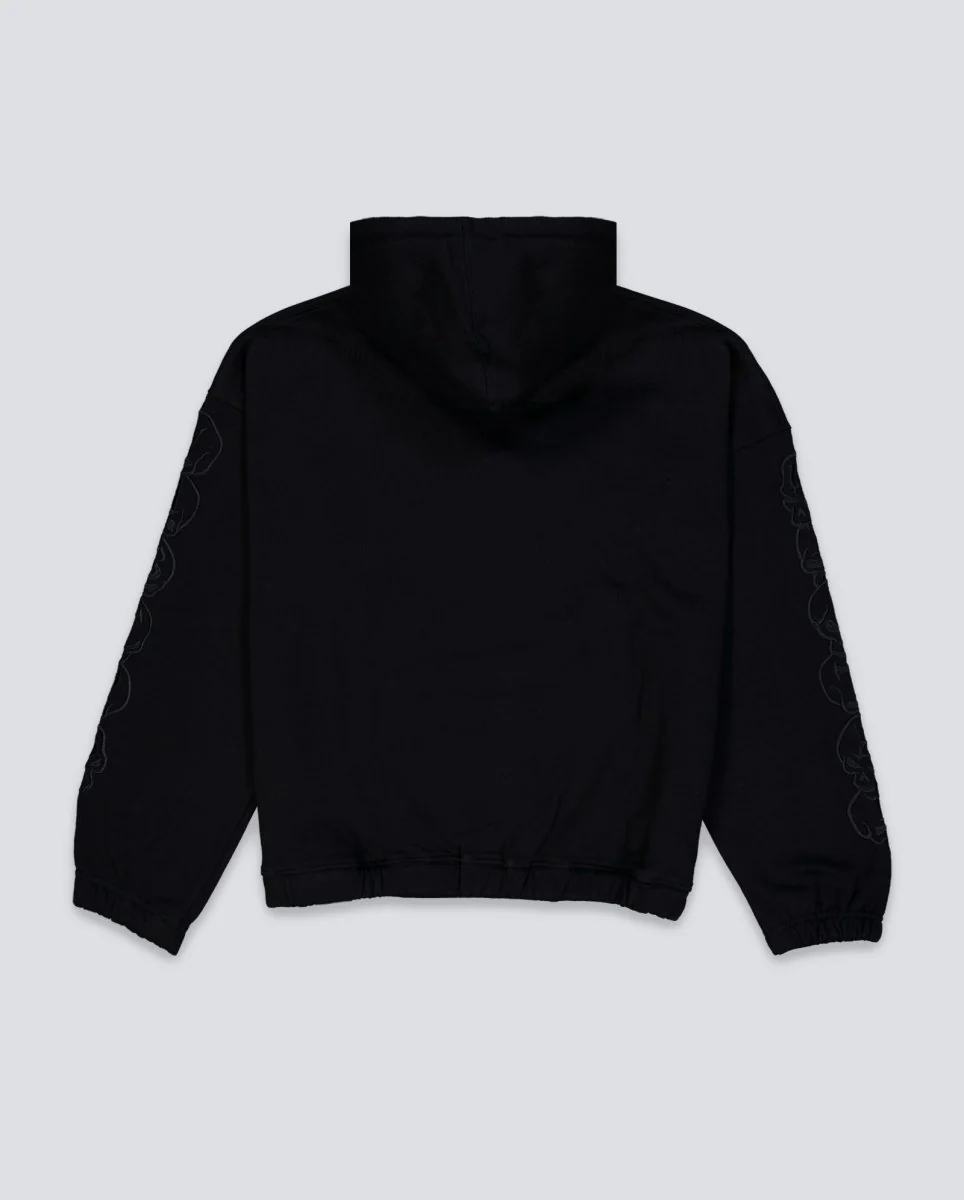 Sudadera Wasted Paris Bury Boxy Negra Unisex - Image 3