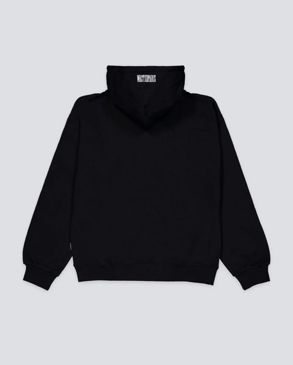 Sudadera Wasted Paris Crest Hoodie Negro Unisex - Image 3