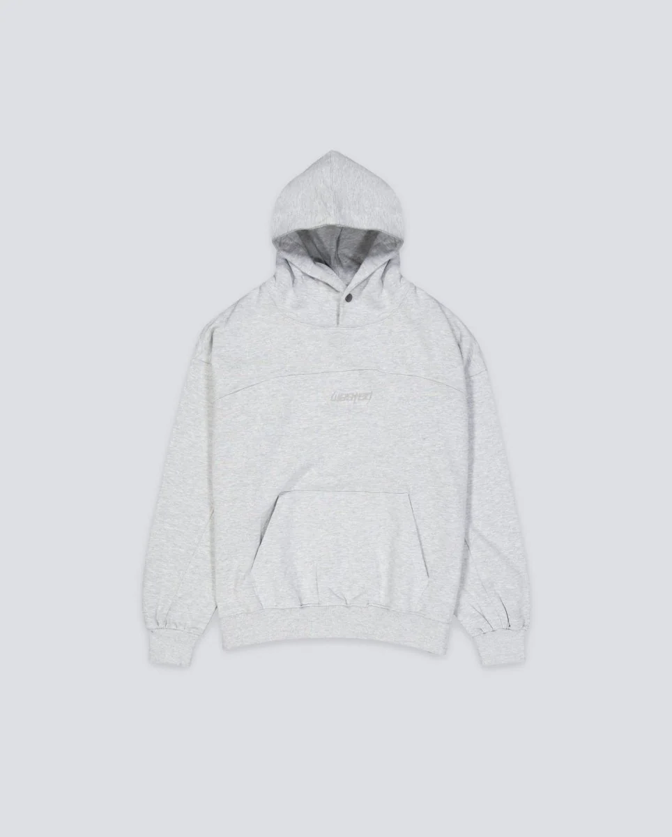 Sudadera Wasted Paris Switchblade Boxy Gris Unisex