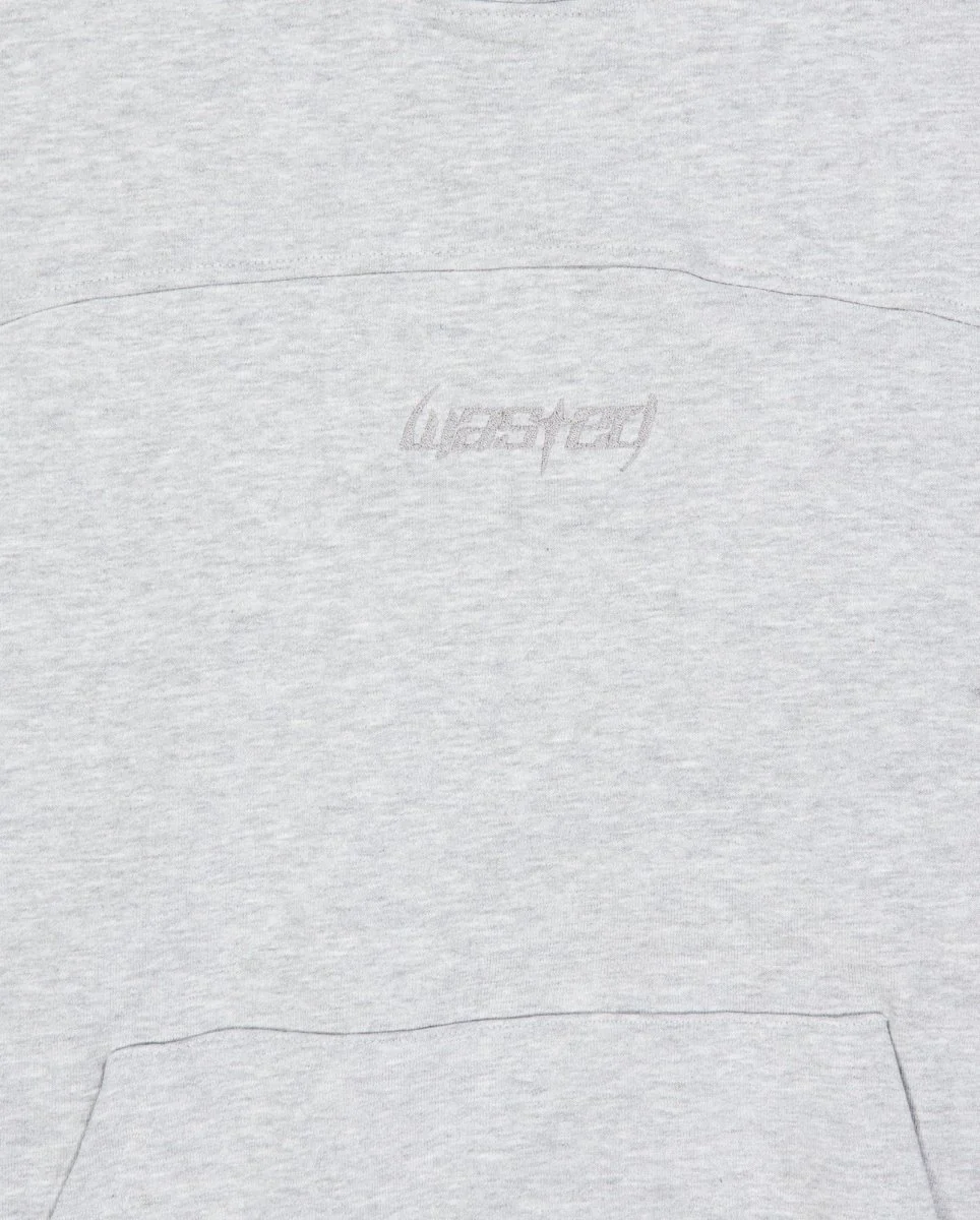 Sudadera Wasted Paris Switchblade Boxy Gris Unisex - Image 2
