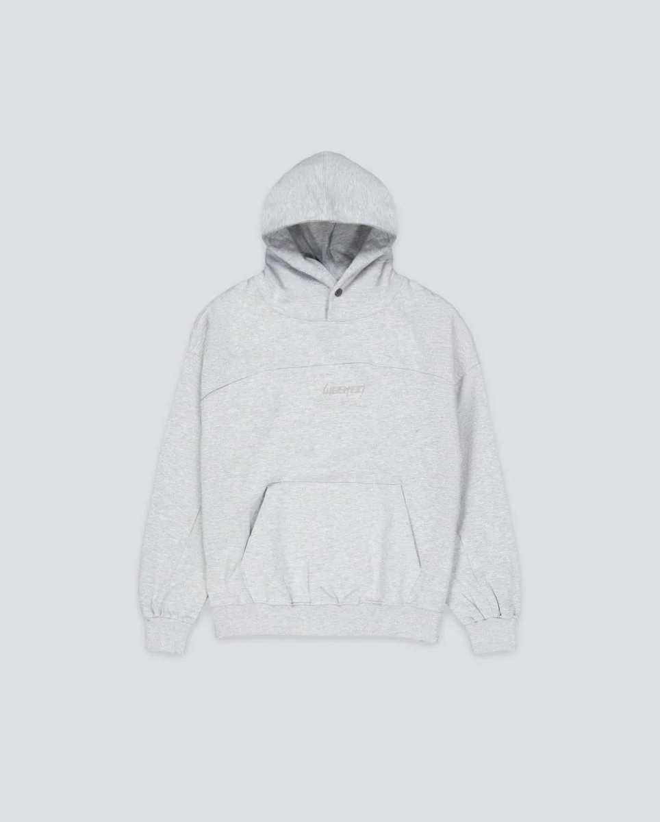 Sudadera Wasted Paris Switchblade Boxy Gris Unisex - Image 4