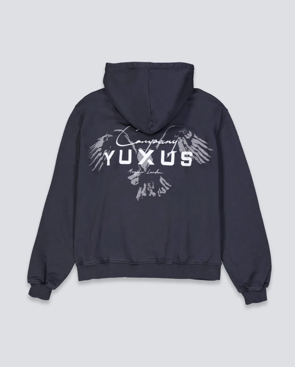 Sudadera Yuxus Imperial Mayfair Hoodie Azul Unisex - Image 6