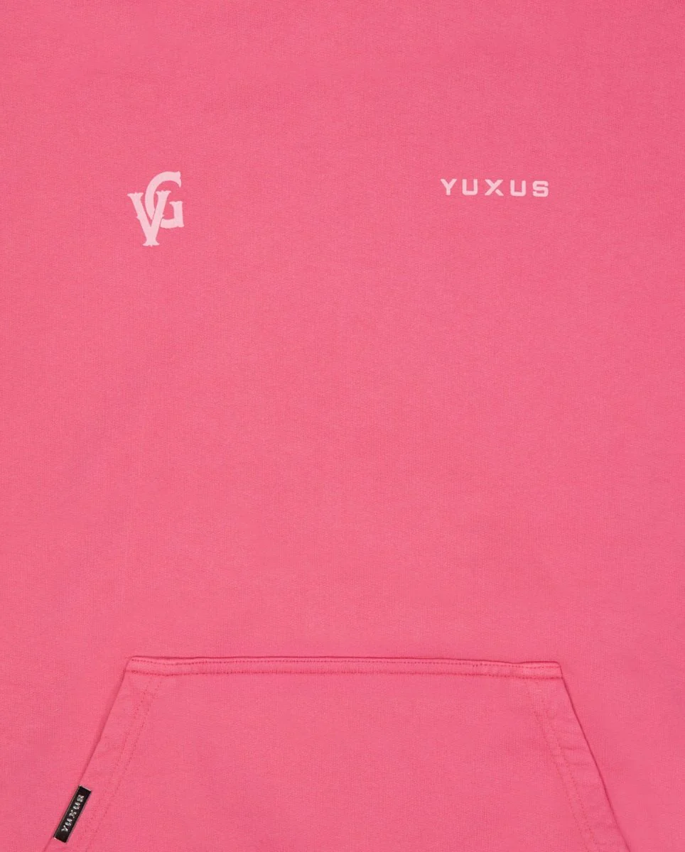 Sudadera Yuxus Magenta Vanguard Hoodie Rosa Unisex - Image 5