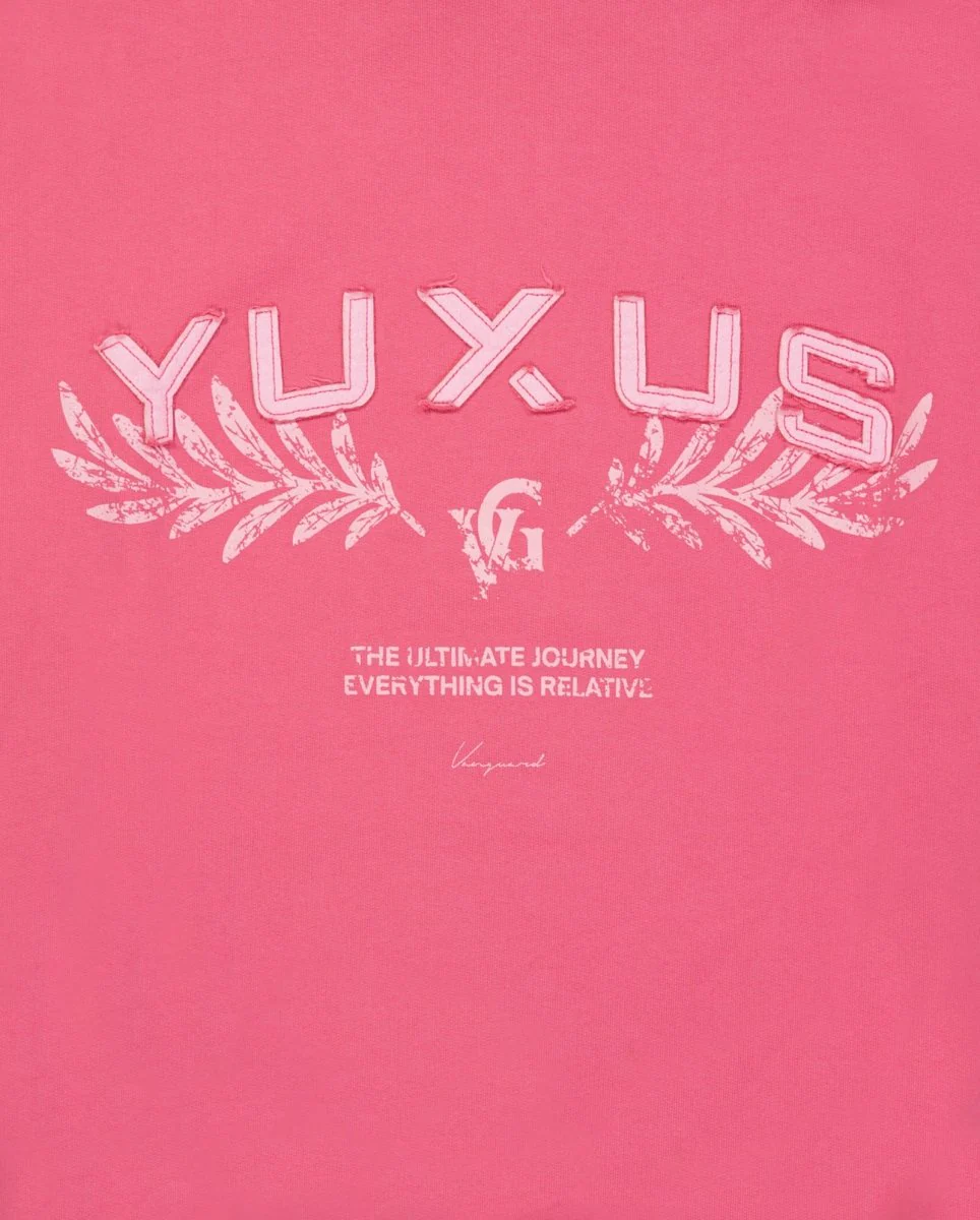 Sudadera Yuxus Magenta Vanguard Hoodie Rosa Unisex - Image 7