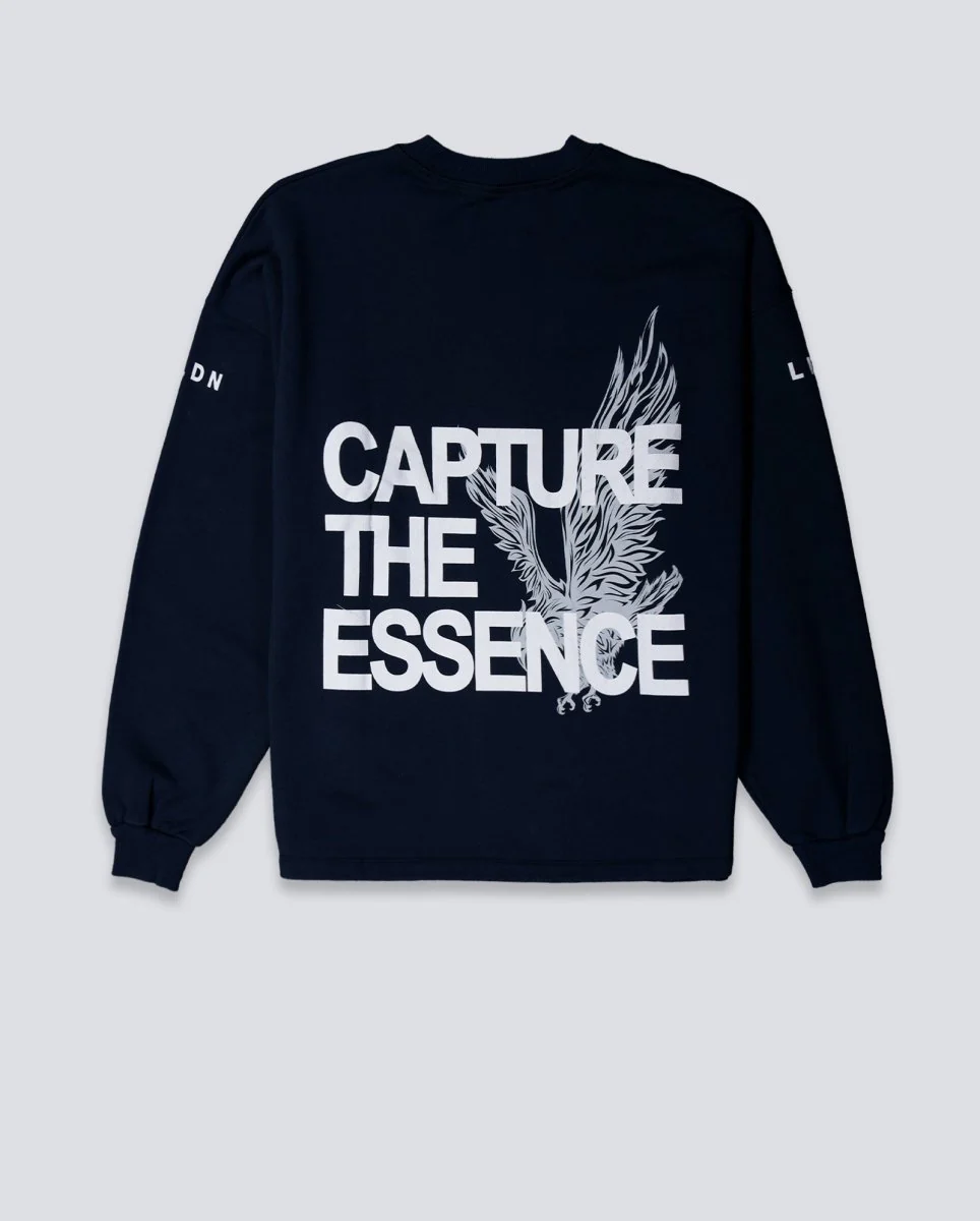 Sudadera Yuxus Royal Belgrave Crewneck Azul Unisex - Image 7