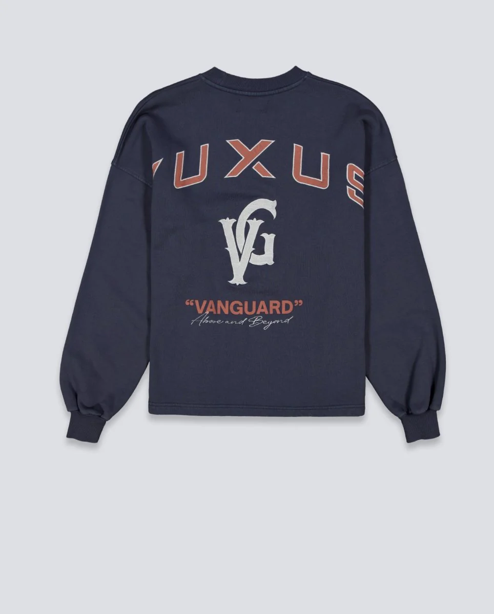 Sudadera Yuxus Wheel Vanguard Gris Unisex - Image 4