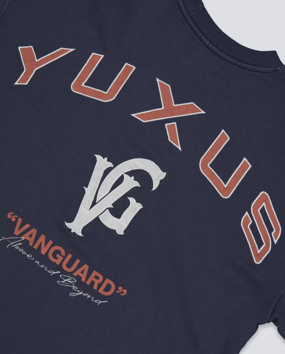Sudadera Yuxus Wheel Vanguard Gris Unisex - Image 5