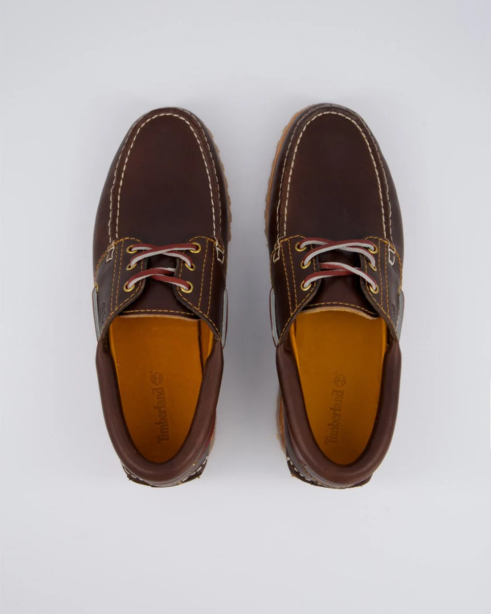 Timberland Authentics 3 Eye Classic Lug Marrón Hombre - Image 4
