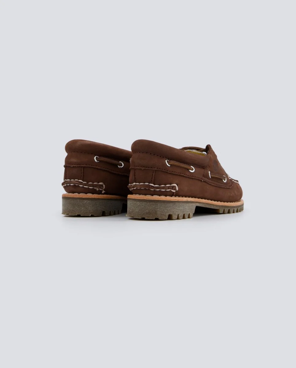 Timberland Boat Nubuck Leopardo Marrón Oscuro Mujer - Image 6