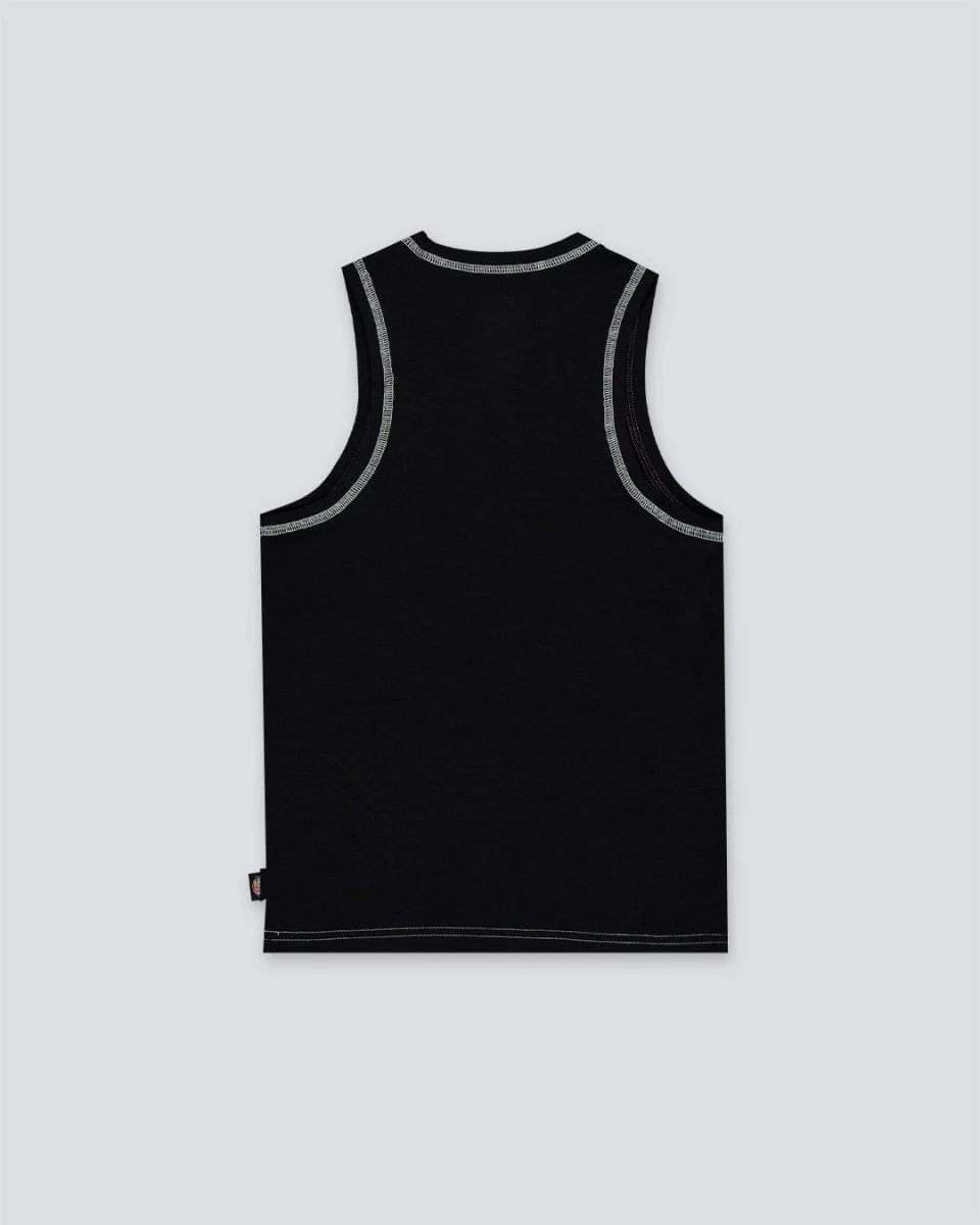 Top Dicikes Racer Negro Mujer - Image 3