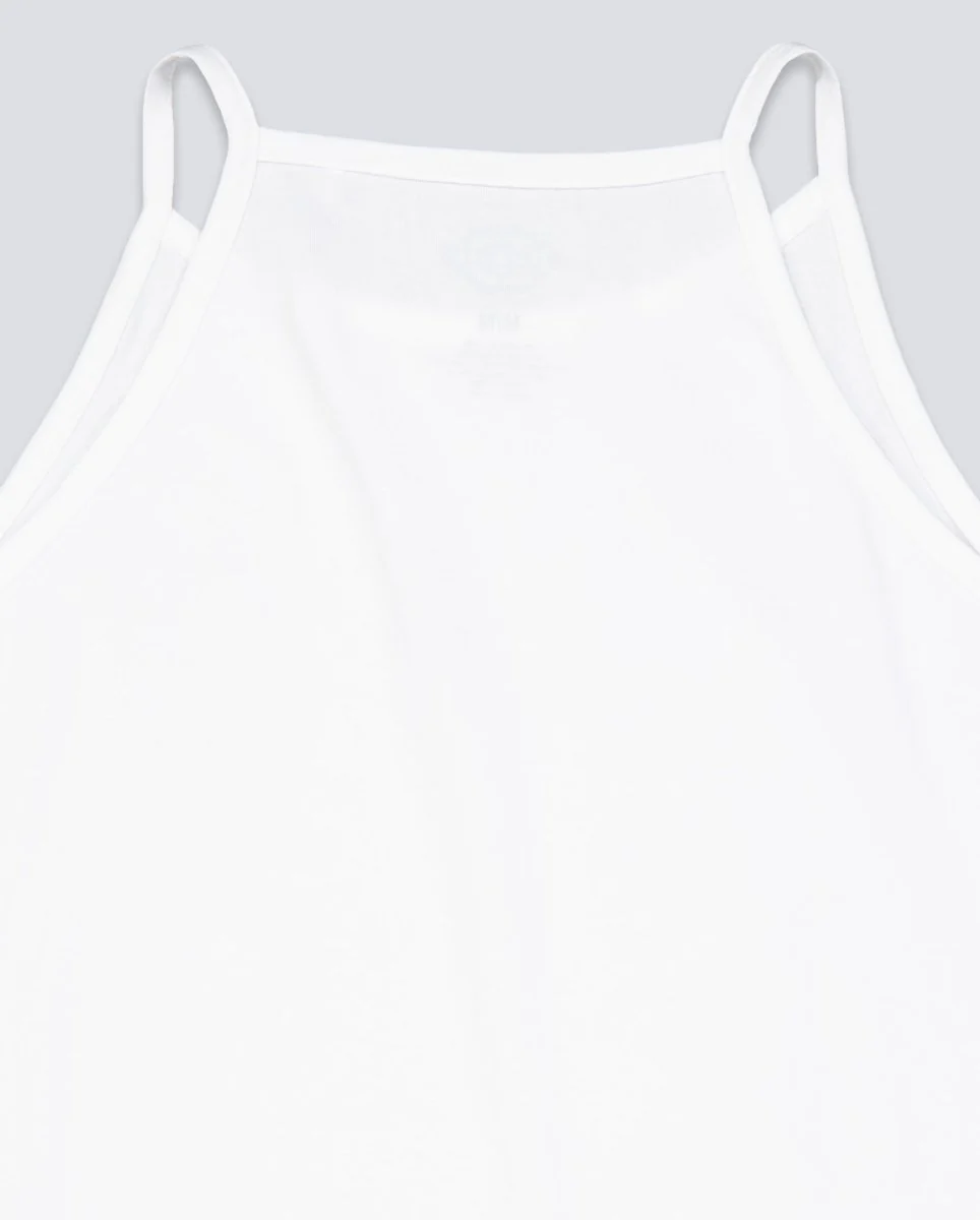 Top Tirantes Dickies Honeyville Blanco Mujer - Image 6