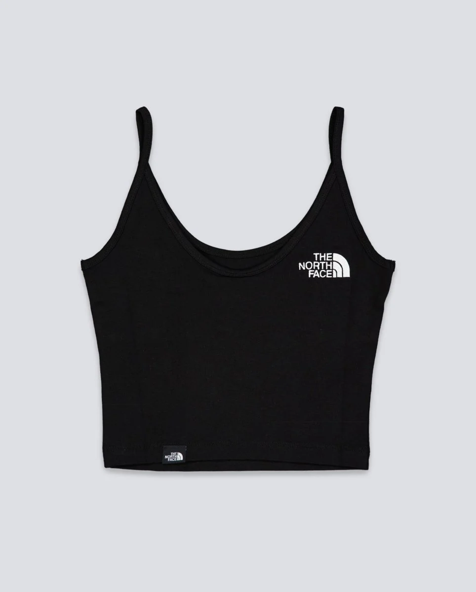 Top The North Face Slim Crop Tank Negro Mujer - Image 2