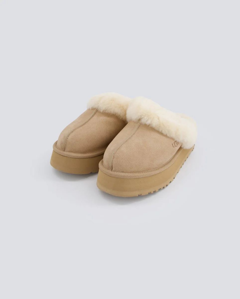 Ugg Plataforma Disquette Beige Mujer - Image 5