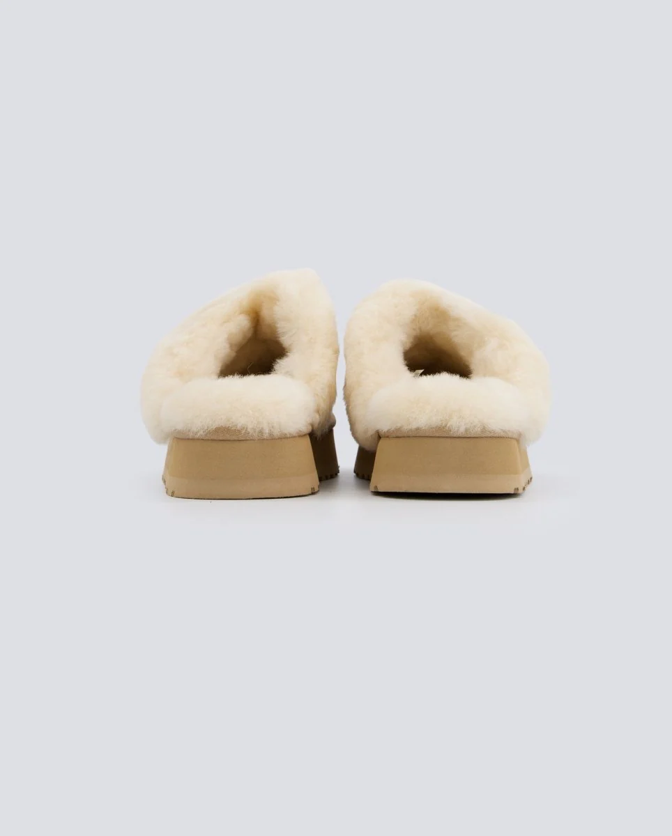 Ugg Plataforma Disquette Beige Mujer - Image 6