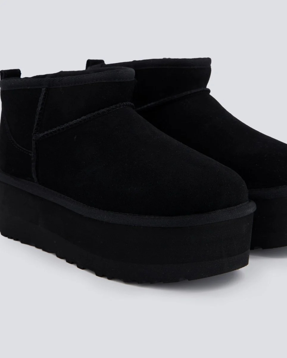 Ugg W Classic Mini Platform Negro Mujer - Image 2