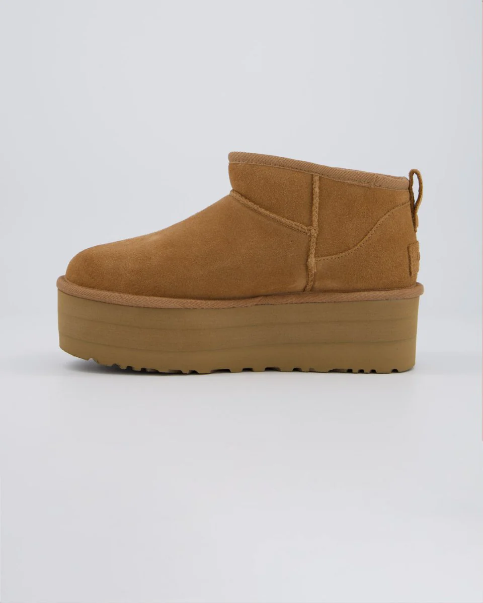 Ugg W Classic Ultra Mini Plat Marrón Mujer - Image 3