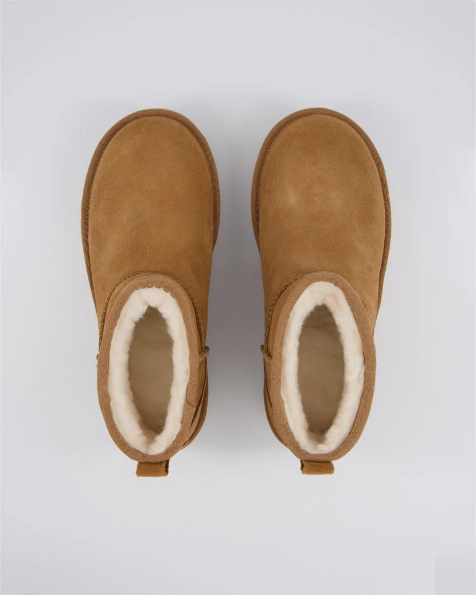 Ugg W Classic Ultra Mini Plat Marrón Mujer - Image 4
