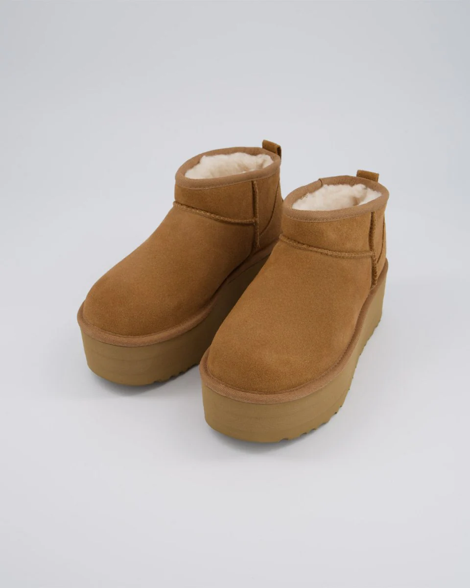 Ugg W Classic Ultra Mini Plat Marrón Mujer - Image 6