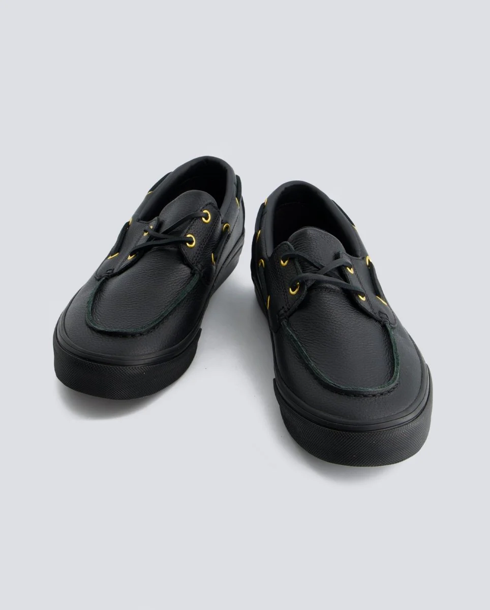 Vans 2 Eyelet Boat Negro Unisex - Image 5