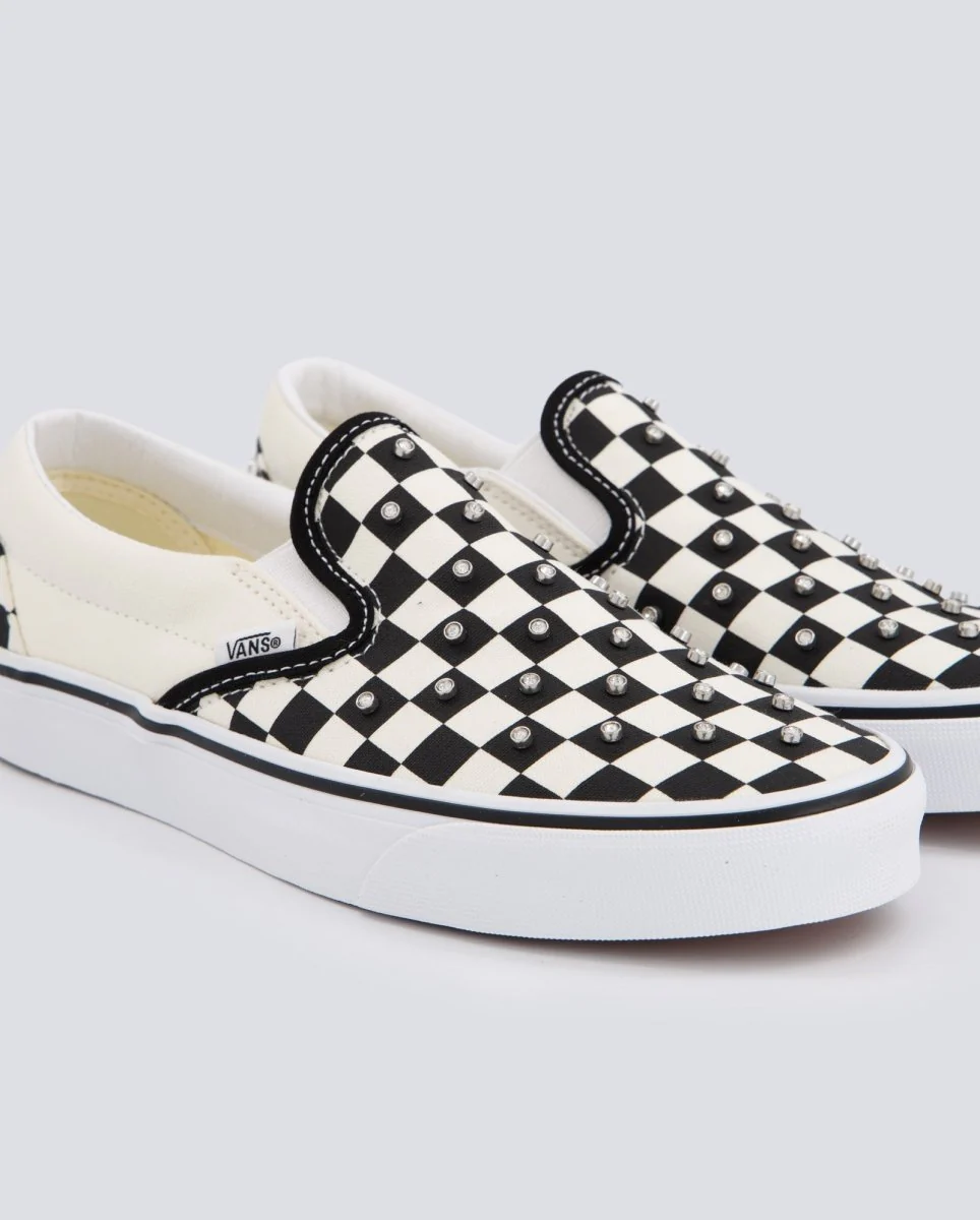 Vans Classic Slip-On Checkerboard Mujer - Image 2
