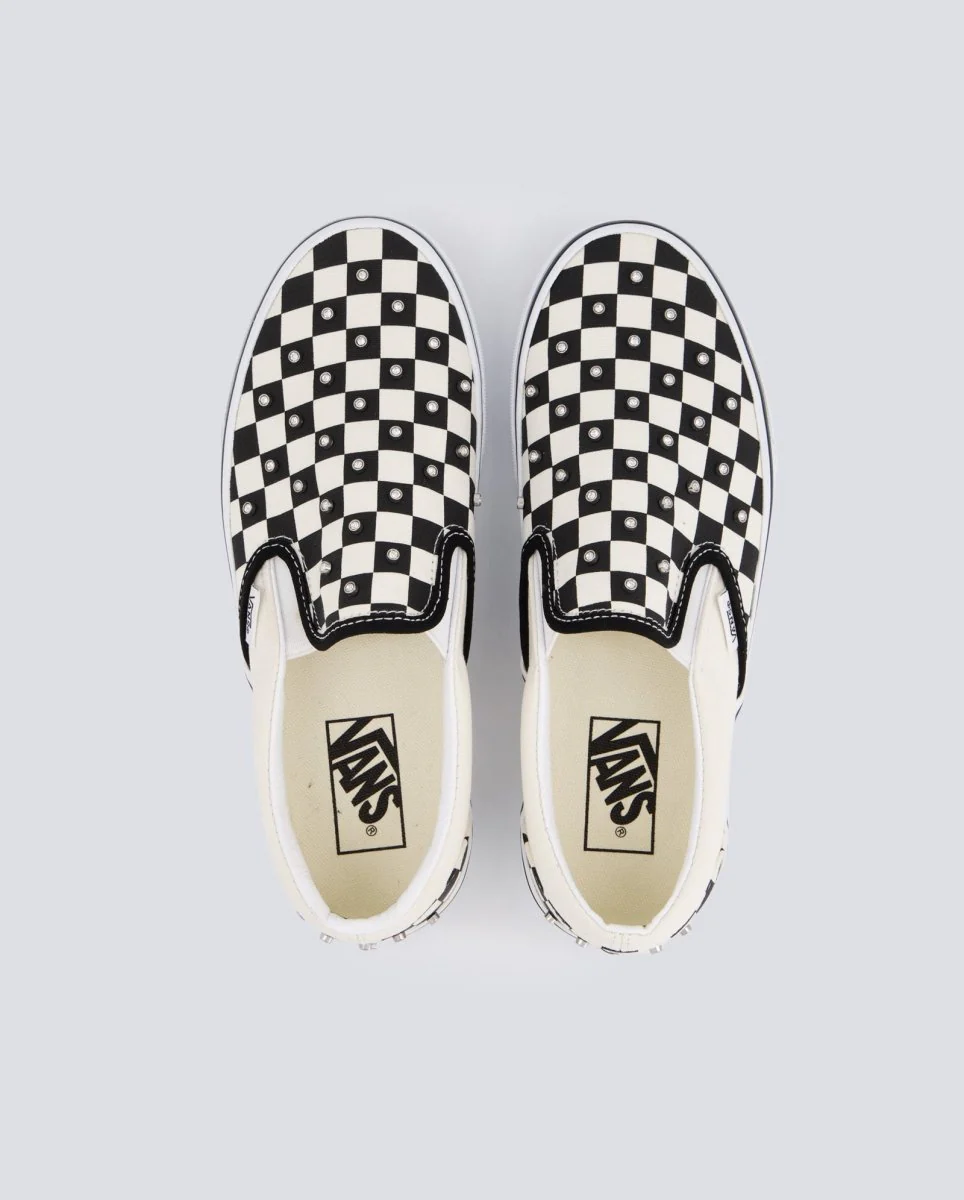 Vans Classic Slip-On Checkerboard Mujer - Image 3