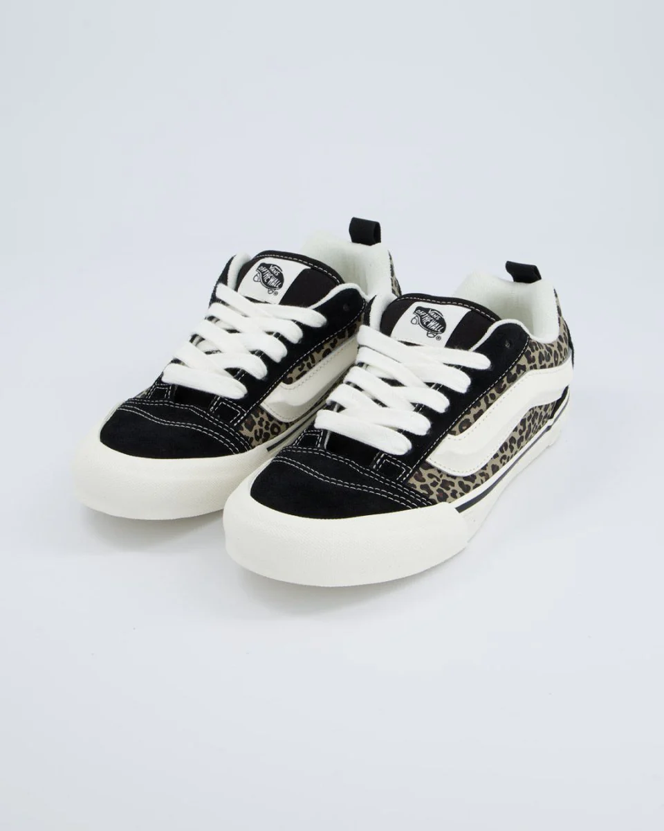 Vans Knu Skool Negro Leopardo Mujer - Image 6