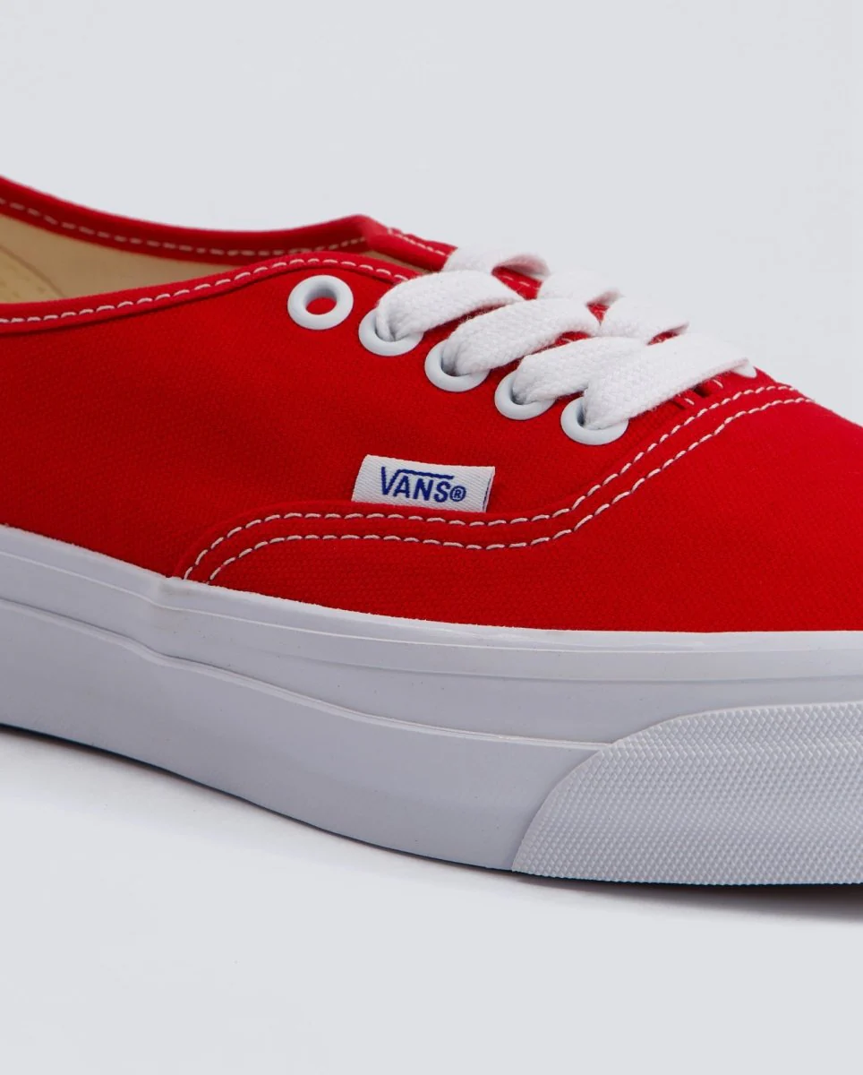 Vans LX Authentic 44 Racing Rojo Mujer - Image 2