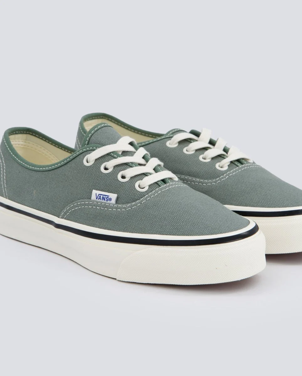 Vans Lx Authentic Reissue 44 Duck Canvas Verde Mujer - Image 2