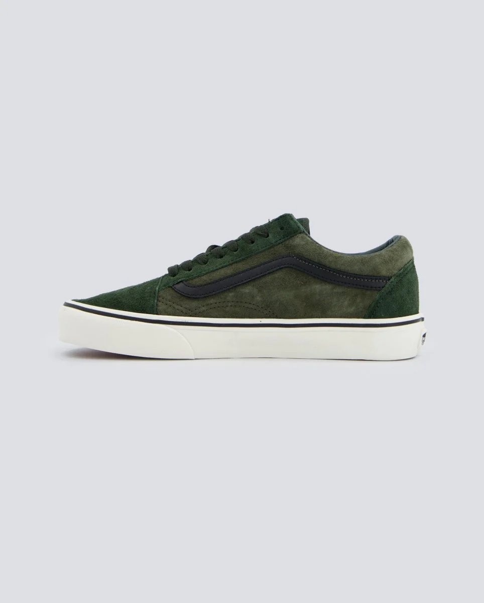 Vans Old Skool Pig Suede Verde Hombre - Image 4