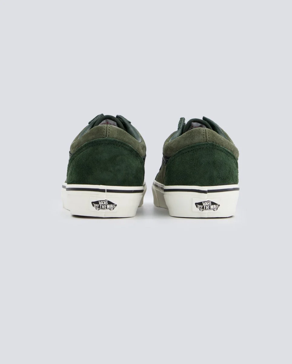 Vans Old Skool Pig Suede Verde Hombre - Image 6