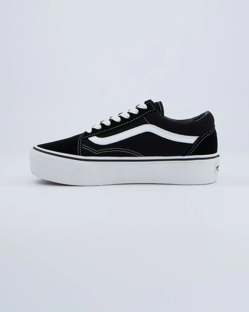 Vans Old Skool Platform Negro Mujer - Image 3