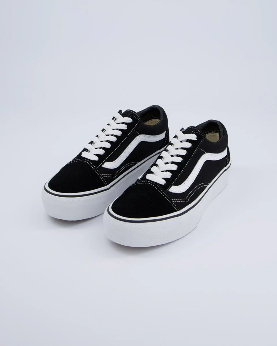 Vans Old Skool Platform Negro Mujer - Image 6