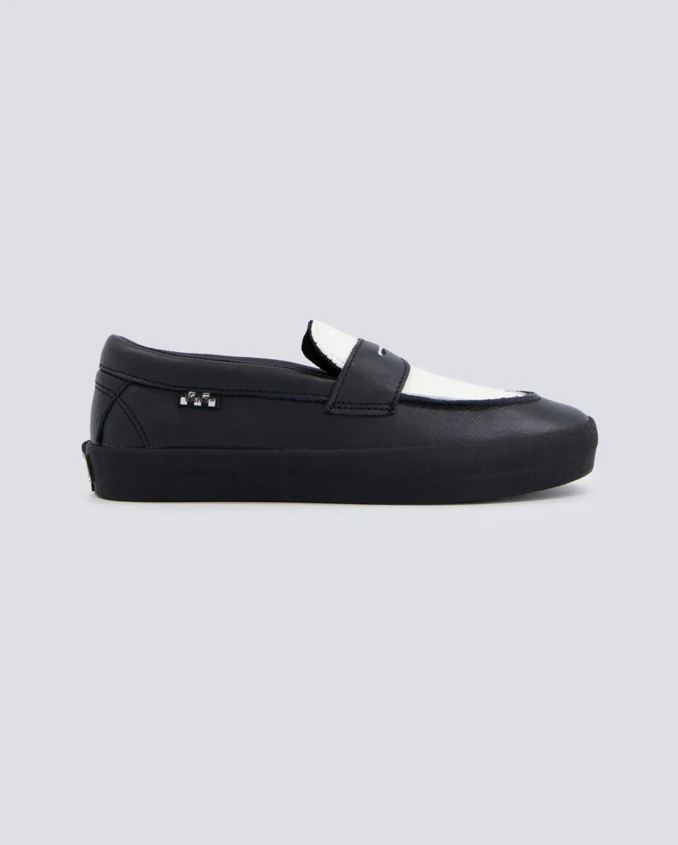 Vans Skate Loafer Negro Y Blanco Hombre