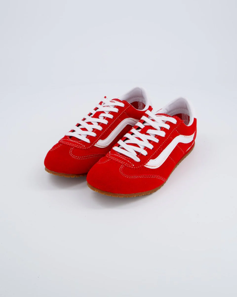 Vans Super Lowpro Racing Red Mujer - Image 4