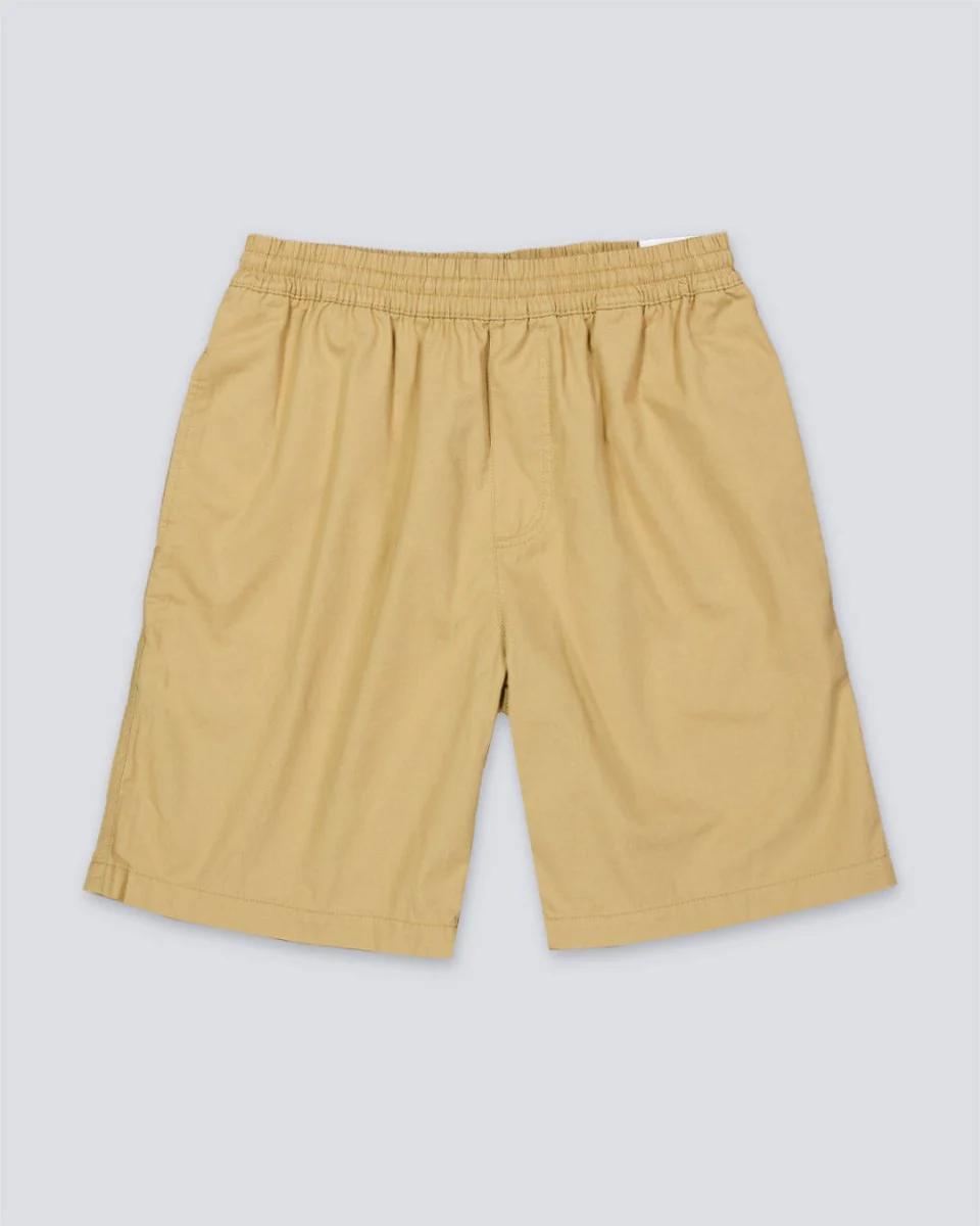 Pantalón Corto Polar Skate Co Surf Beige Hombre